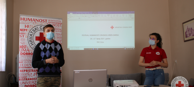 Mladi Crvenog križa u velikim pripremama 1. Festivala humanosti Mladi Crvenog križa u velikim pripremama 1. Festivala humanosti
