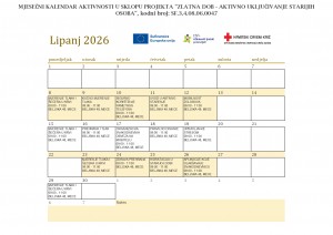 Mjesečni kalendar aktivnosti projekta Zlatna dob - aktivno uključivanje starijih osoba_page-0001