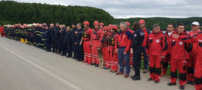 Održana pokazna vježba civilne zaštite Osječko-baranjske županije “Borovik 2019.”