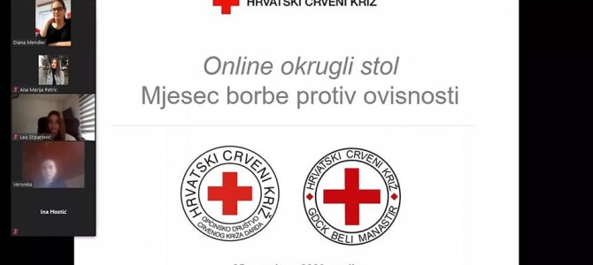 Mladi Crvenog križa Darda obilježili Mjesec borbe protiv ovisnosti